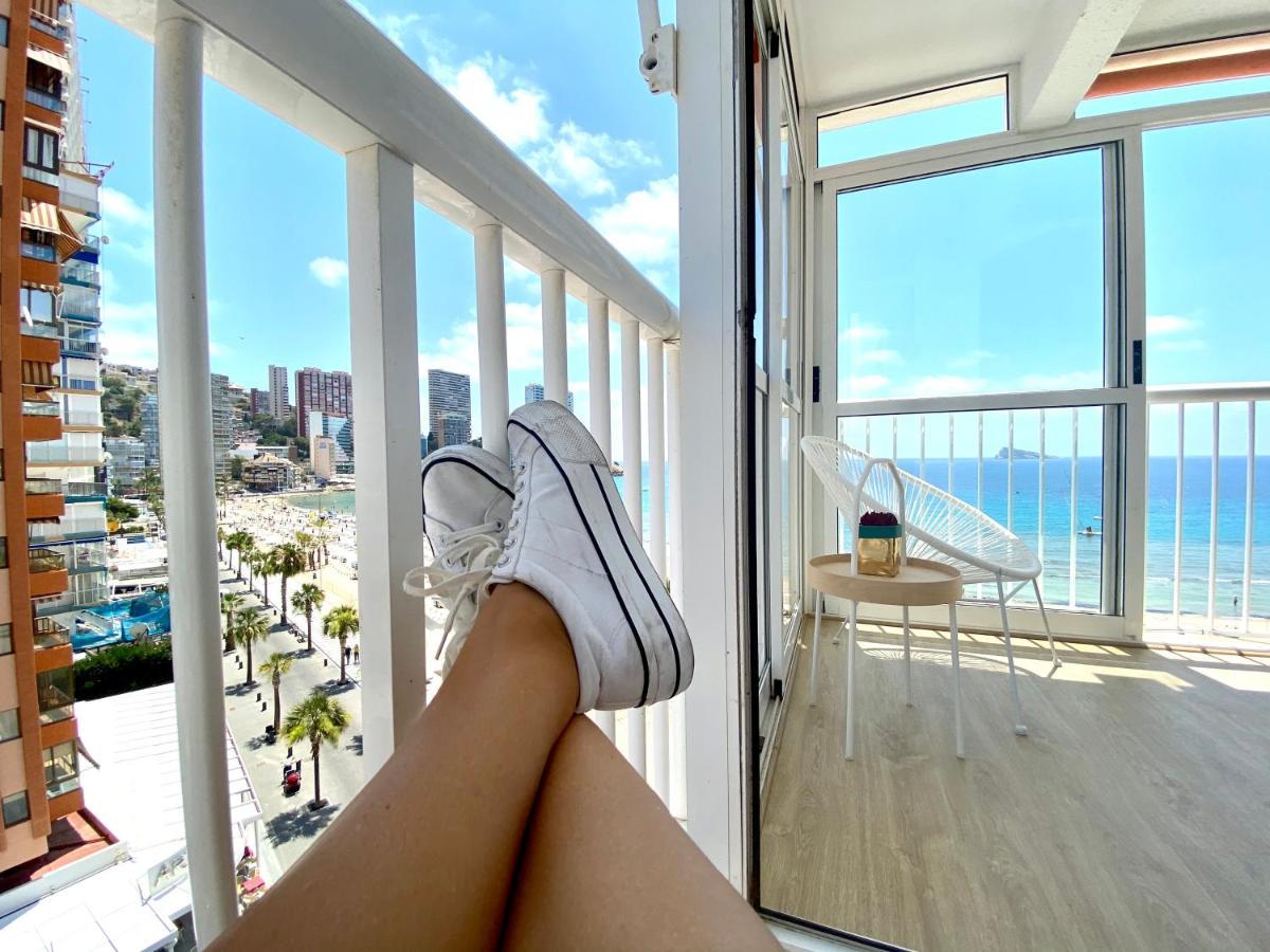 Vistas Espectaculares En Pleno Rincon De Loix Apartment Benidorm Exterior photo